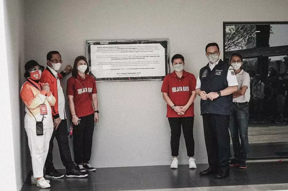 peresmian gedung emas greysia dan apriyani © instagram peresmian gedung emas greysia dan apriyani © instagram