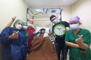 7 Momen istri Aldi Taher melahirkan anak pertama, banjir doa