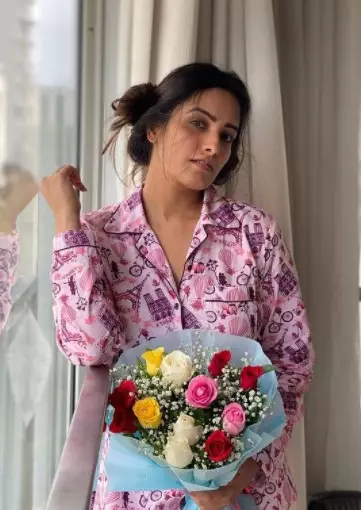 Potret terbaru mantan istri Raman Bhalla Instagram/@anitahassanandani