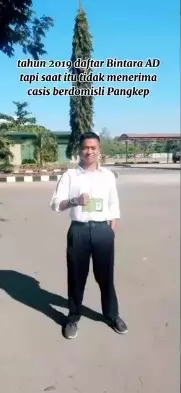 Pegawai minimarket berkali-kali gagal daftar TNI © Instagram/@kisahcasis.id