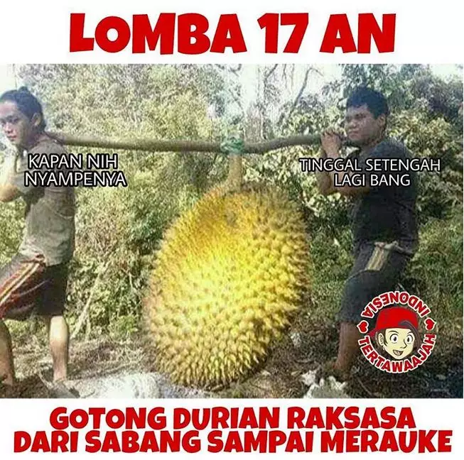Meme lucu lomba 17 Agustusan © berbagai sumber Meme lucu lomba 17 Agustusan © berbagai sumber