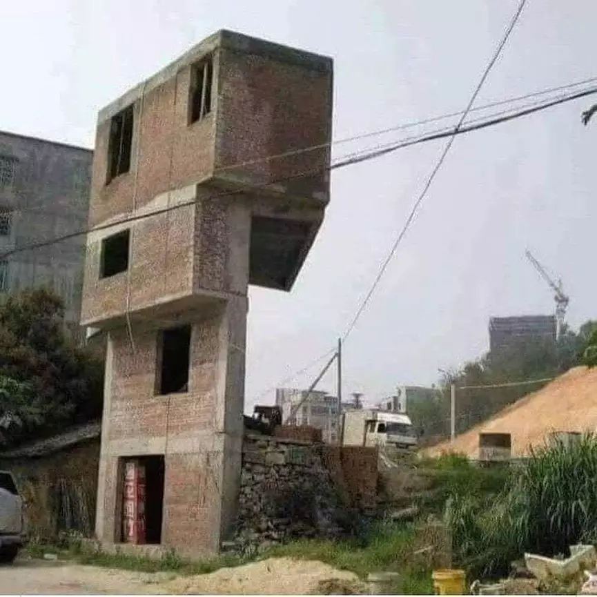 potret lucu rumah desain unik © 2021 instagram.com