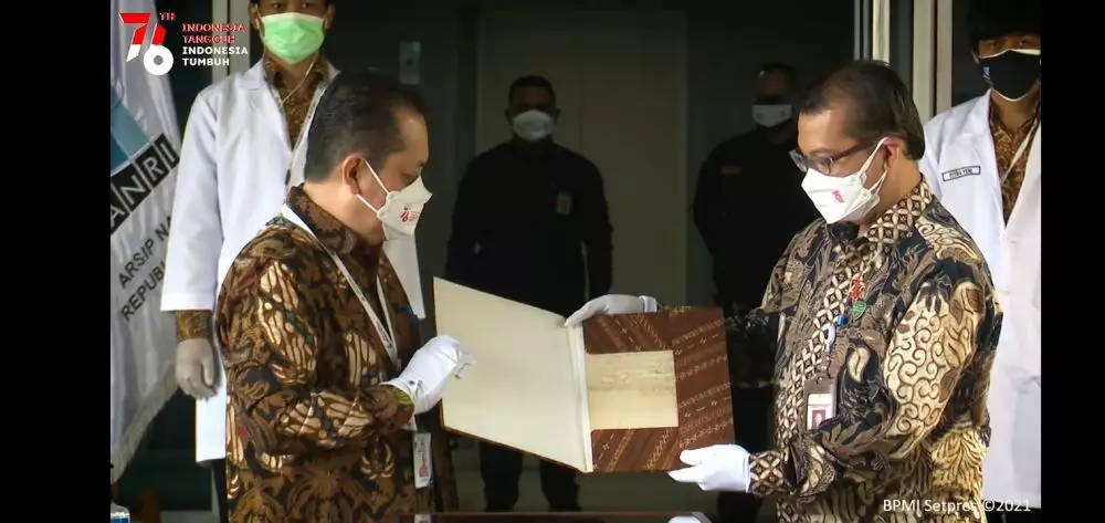 naskah asli teks proklamasi © 2021 brilio.net