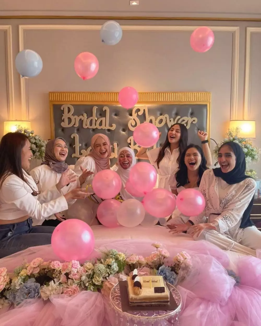 momen kejutan bridal shower lesty © berbagai sumber
