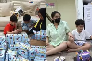 7 Kado ulang tahun ke-6 Rafathar, ada uang satu gepok 100 dollar AS