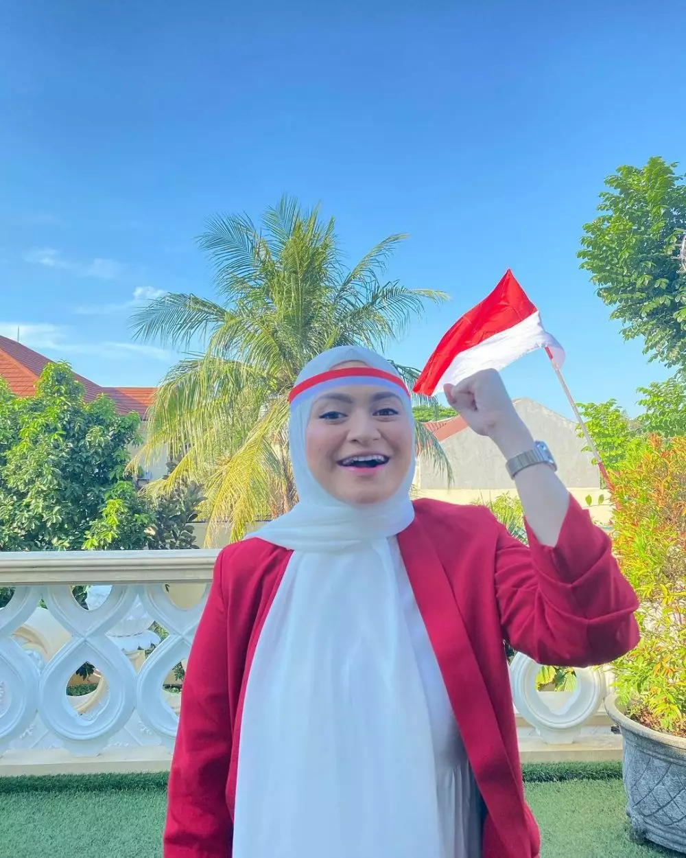 Potret 11 seleb bertema kemerdekaan Instagram © 2021 brilio.net