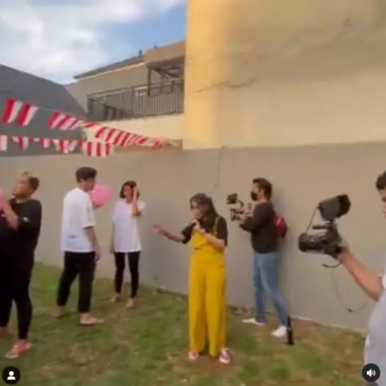 Pemain Ikatan Cinta Rayakan HUT © Instagram/@dionjamilo