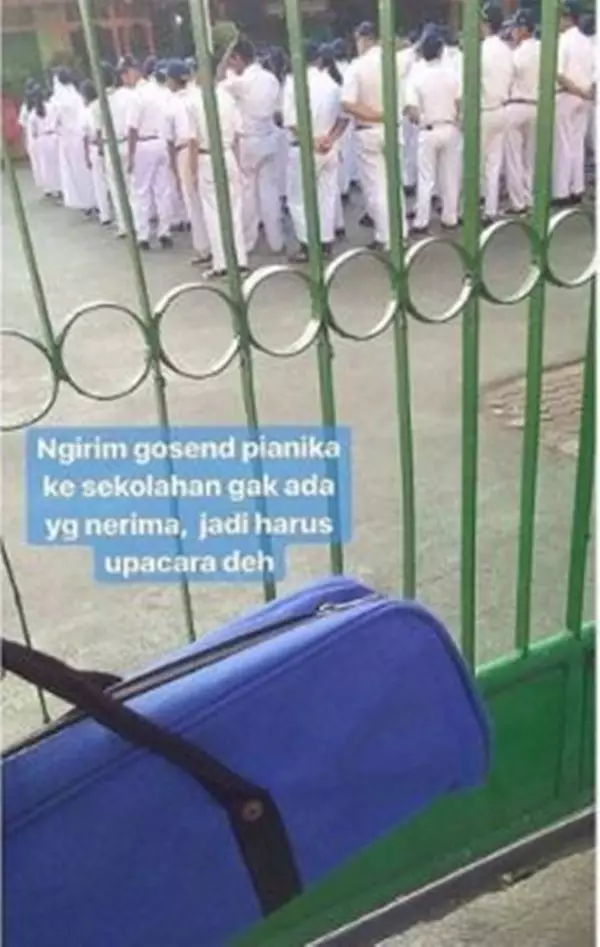 momen lucu saat upacara © 2021 berbagai sumber