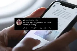 9 Cuitan lucu PPKM diperpanjang lagi ini bikin senyum tipis