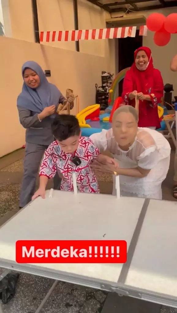 Keluarga seleb lomba 17-an © 2021 brilio.net