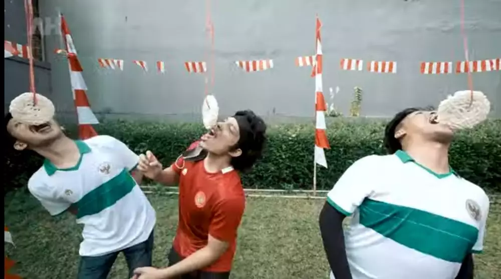 Keluarga seleb lomba 17-an © 2021 brilio.net