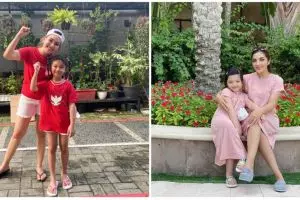 9 Seleb rayakan 17-an bareng keluarga di rumah, Ashanty berseragam SD