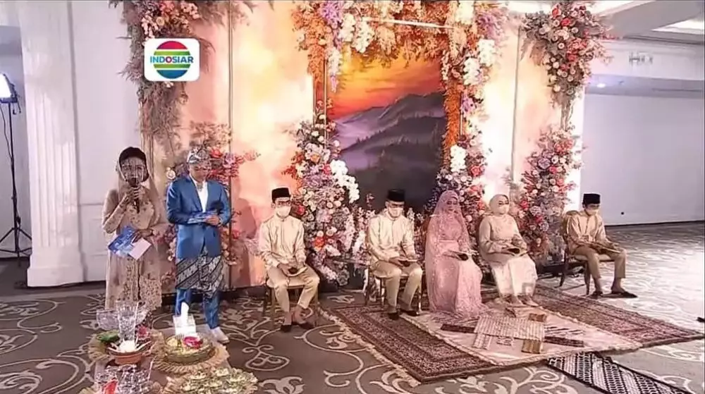 momen pengajian Lesty © 2021 brilio.net