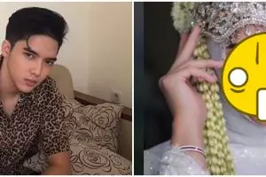Pria ini diminta jadi model pengantin wanita, hasilnya bikin melongo
