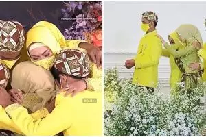 9 Momen sungkeman dan prosesi adat Lesty Kejora, diwarnai tangis haru