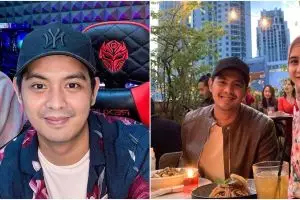 9 Potret kebersamaan Adhi Sastro dan kekasih, punya paras mirip