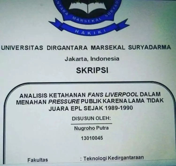 Judul Skripsi Berbagai sumber 