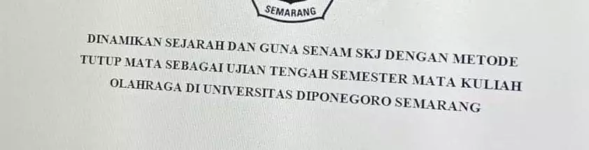 Judul Skripsi Berbagai sumber 