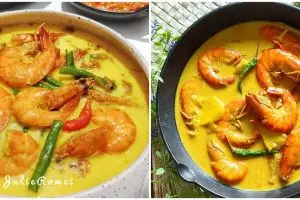 11 Resep gulai udang rumahan, anti amis dan mudah dibuat