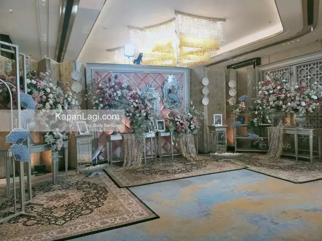 penampakan dekorasi pernikahan Lesty-Billar berbagai sumber penampakan dekorasi pernikahan Lesty-Billar berbagai sumber
