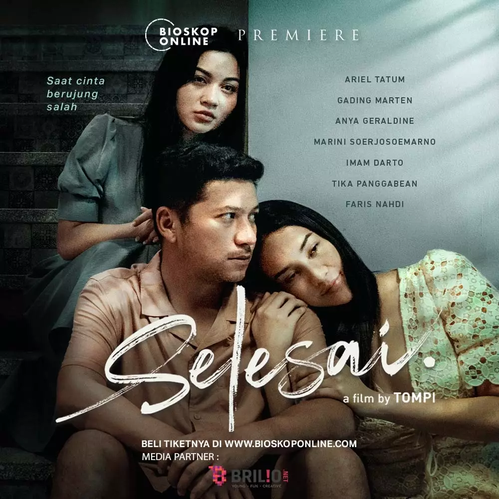 proses adegan mesra film Selesai © 2021 Istimewa