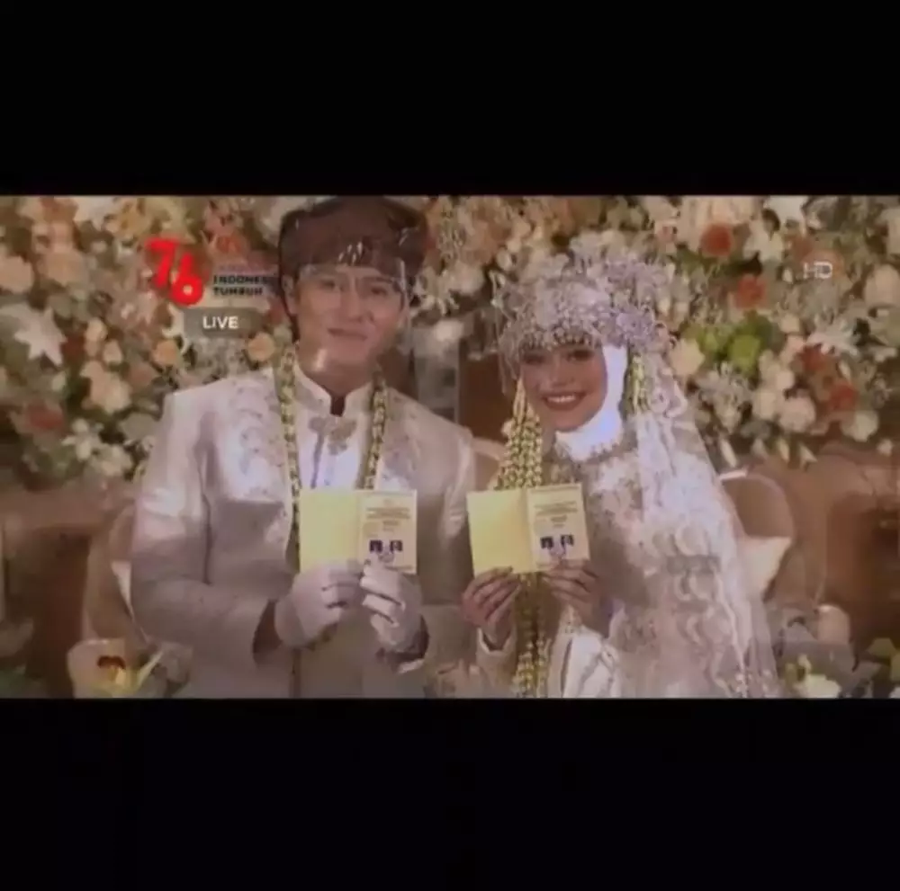 Rizky Billar akui selalu salah saat latihan ucap ijab kabul © berbagai sumber