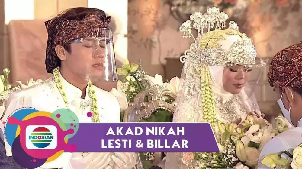 Detail baju akad nikah Rizky Billar Berbagai sumber 
