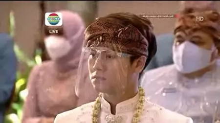 Detail baju akad nikah Rizky Billar Berbagai sumber 