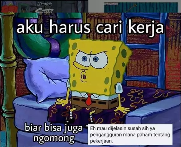 Meme lucu SpongeBob belajar tentang kehidupan ini bikin kesindir © 2021 brilio.net Meme lucu SpongeBob belajar tentang kehidupan ini bikin kesindir © 2021 brilio.net