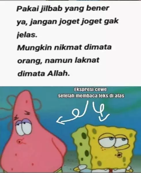 Meme lucu SpongeBob belajar tentang kehidupan ini bikin kesindir © 2021 brilio.net Meme lucu SpongeBob belajar tentang kehidupan ini bikin kesindir © 2021 brilio.net