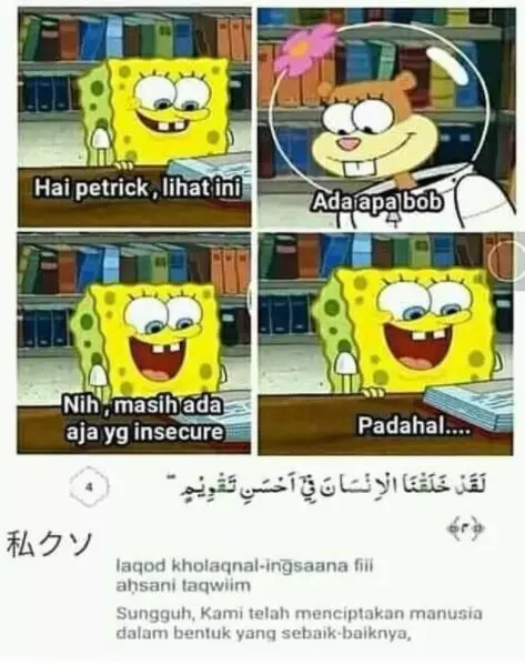 Meme lucu SpongeBob belajar tentang kehidupan ini bikin kesindir © 2021 brilio.net Meme lucu SpongeBob belajar tentang kehidupan ini bikin kesindir © 2021 brilio.net