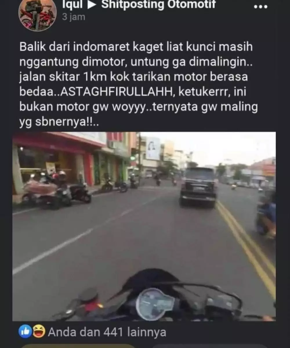 status Facebook momen ngagetin © 2021 instagram.com