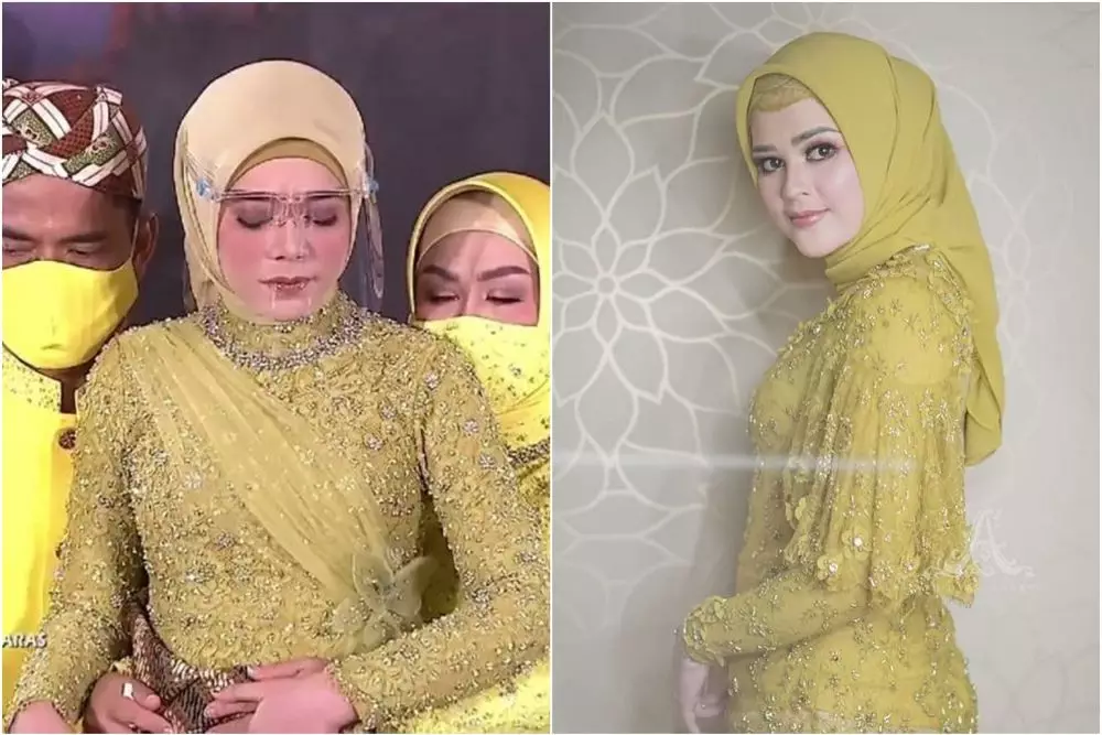 kebaya siraman lesty dan cut meyriska © berbagai sumber