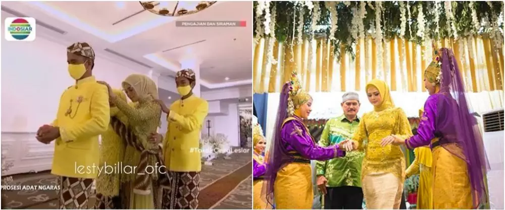 kebaya siraman lesty dan cut meyriska © berbagai sumber