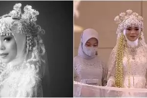 Detail kebaya nikahan Lesty Kejora jadi sorotan, ini 7 fotonya