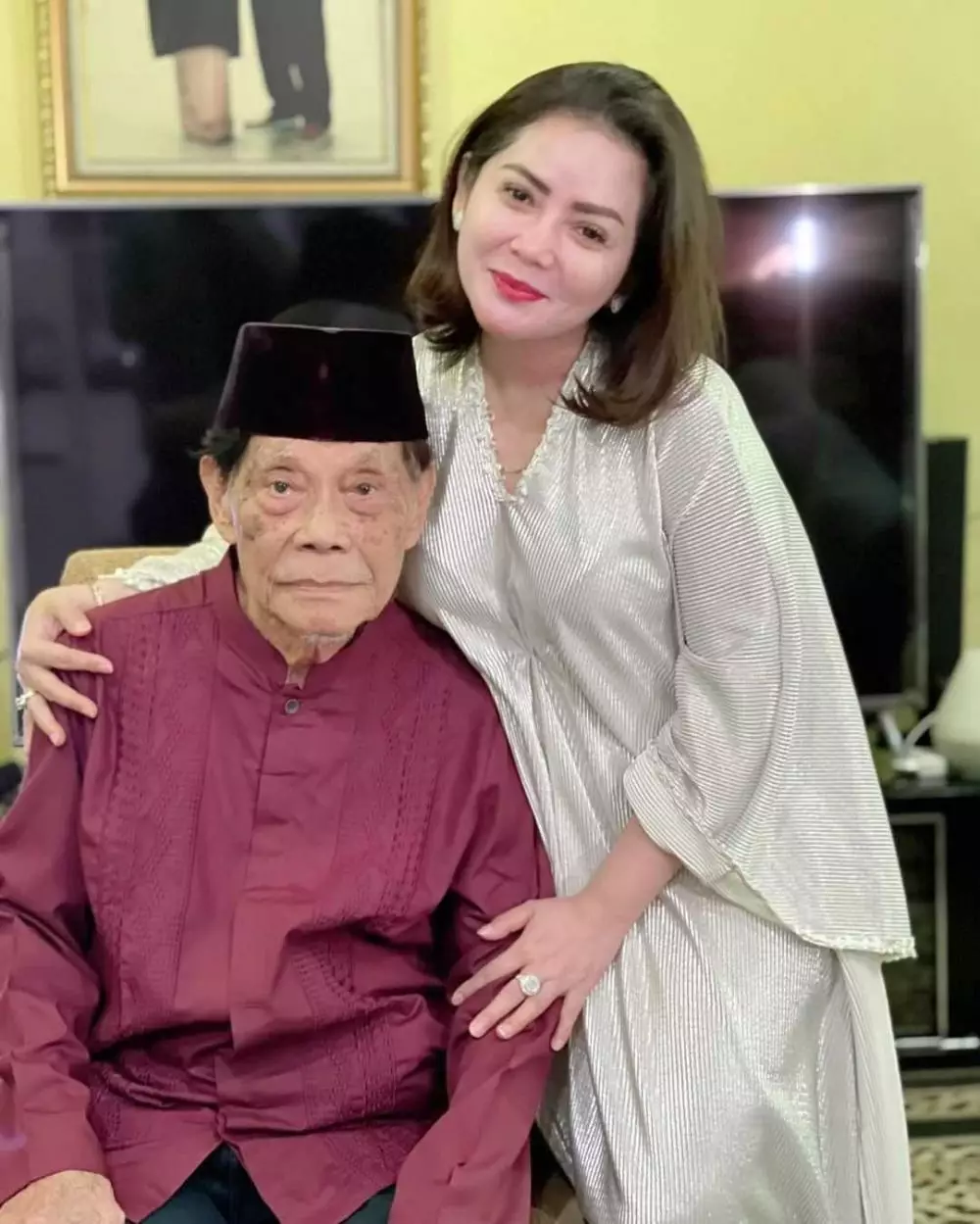 potret kebersamaan pedangdut dan ayah © instagram potret kebersamaan pedangdut dan ayah © instagram