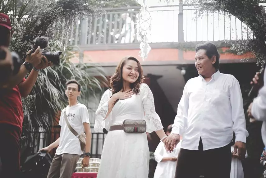 potret kebersamaan pedangdut dan ayah © instagram potret kebersamaan pedangdut dan ayah © instagram