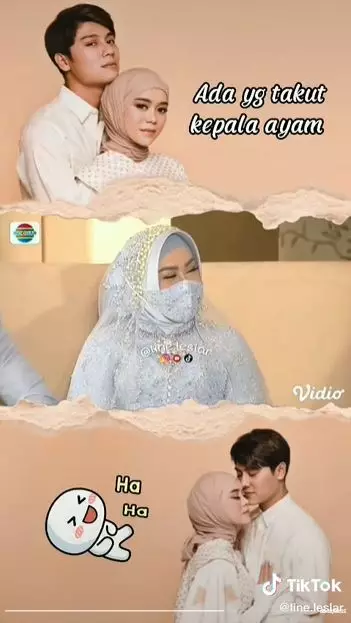 rizky takut kepala ayam © 2021 TikTok