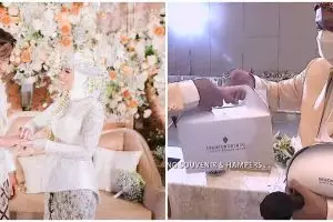 5 Potret hidangan akad nikah Lesty dan Rizky Billar, menu bikin ngiler