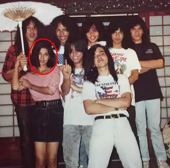 potret lawas ayu azhari saat sma © instagram