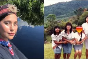 7 Potret lawas Ayu Azhari saat SMA, bukti cantiknya sedari dulu