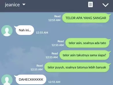 chat lucu temen ngajak tebak-tebakan © 2021 instagram.com