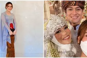 Gaya 5 pedangdut di pernikahan Lesty dan Billar, anggun dan glamor