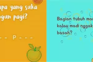 85 Tebakan lucu untuk anak-anak, sederhana dan mengedukasi