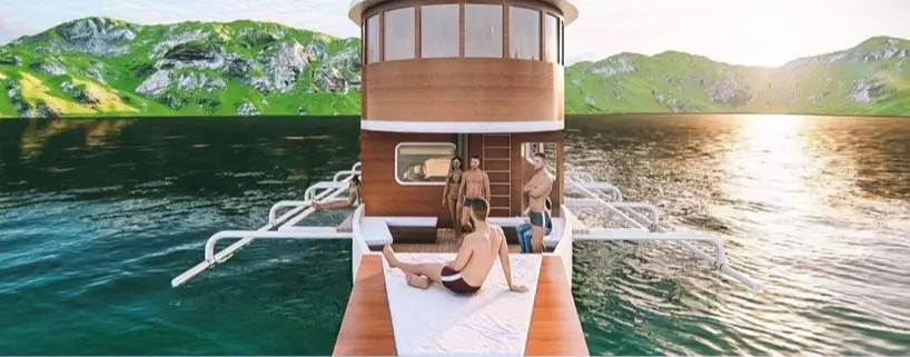 Penampakan kapal pinisi Awkarin © 2021 brilio.net