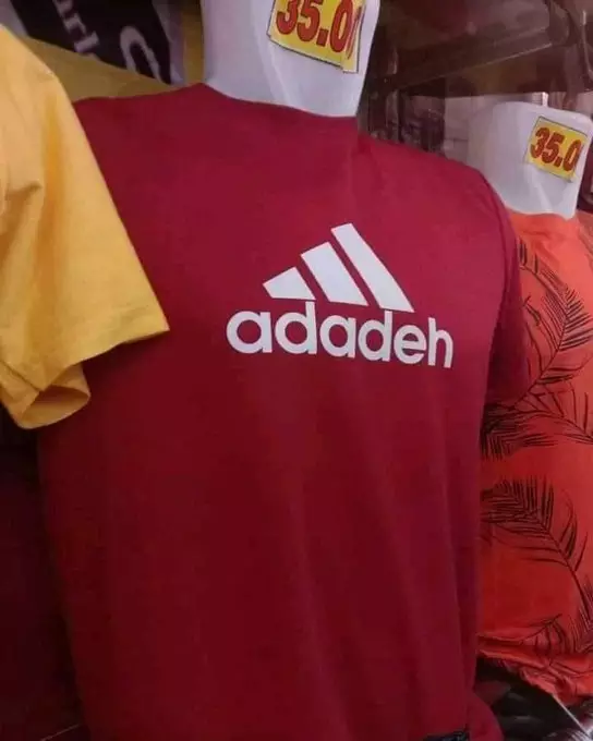 tulisan merek kaus cowok pelesetan lucu © 2021 brilio.net