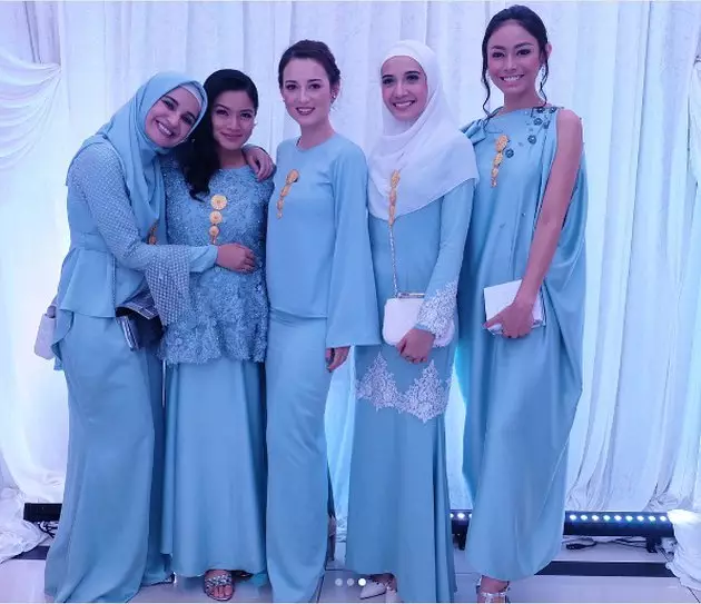 seleb jadi bridesmaid saat hamil © instagram seleb jadi bridesmaid saat hamil © instagram