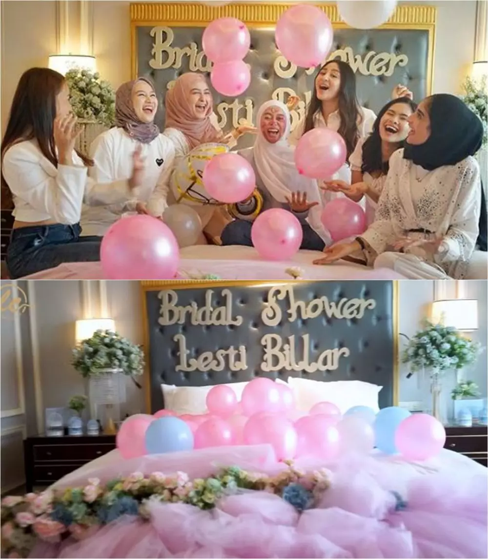 potret dekorasi bridal shower 9 seleb © berbagai sumber