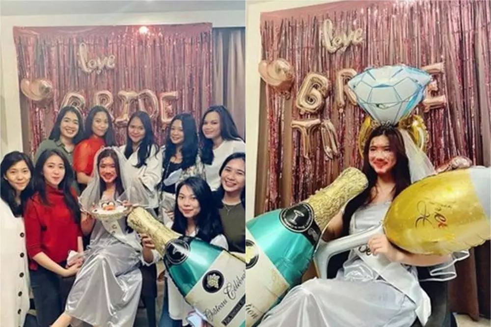 potret dekorasi bridal shower 9 seleb © berbagai sumber