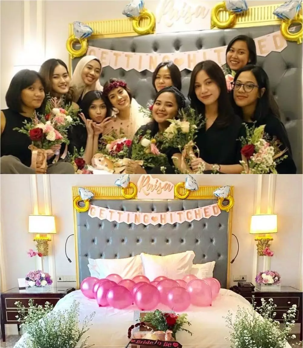 potret dekorasi bridal shower 9 seleb © berbagai sumber